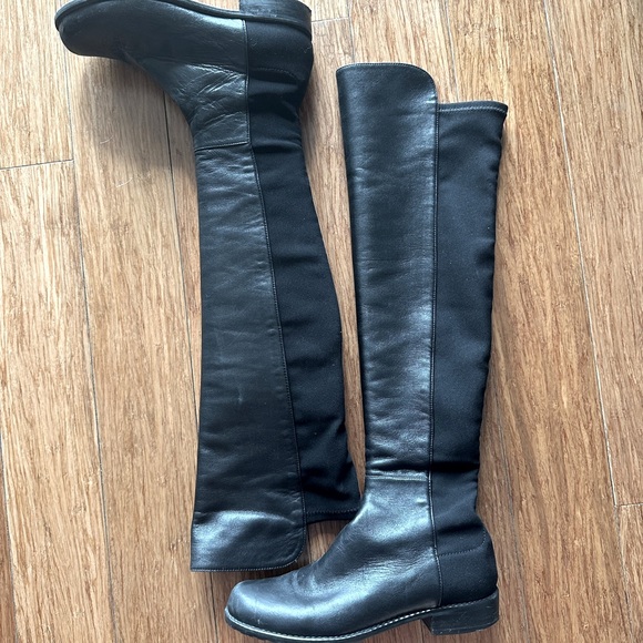 Stuart Weitzman 50 50 Boots - Picture 5 of 7